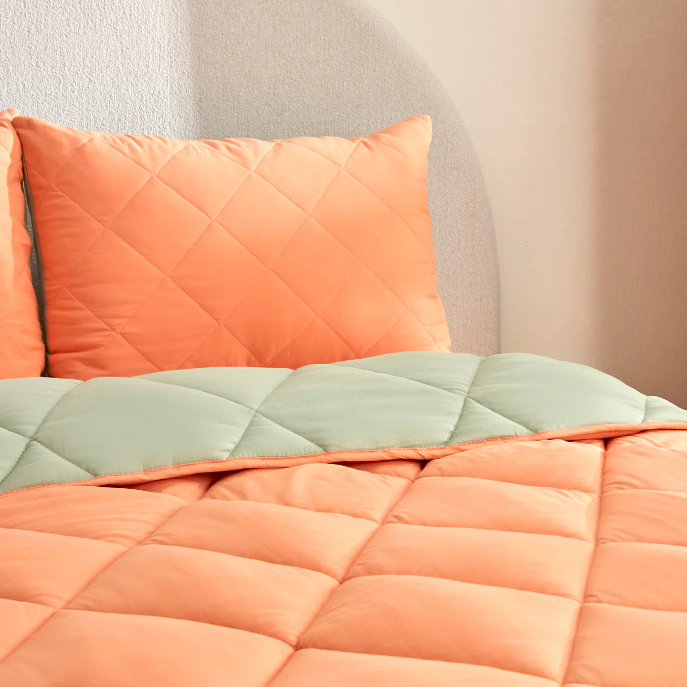 Karaca Home Smart Comfort Orange Einzelbett Schlafset – Bild 6