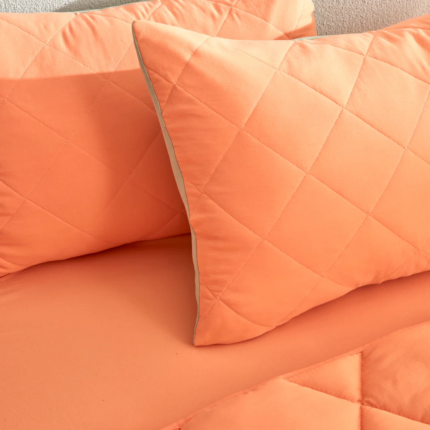 Karaca Home Smart Comfort Orange Einzelbett Schlafset – Bild 7