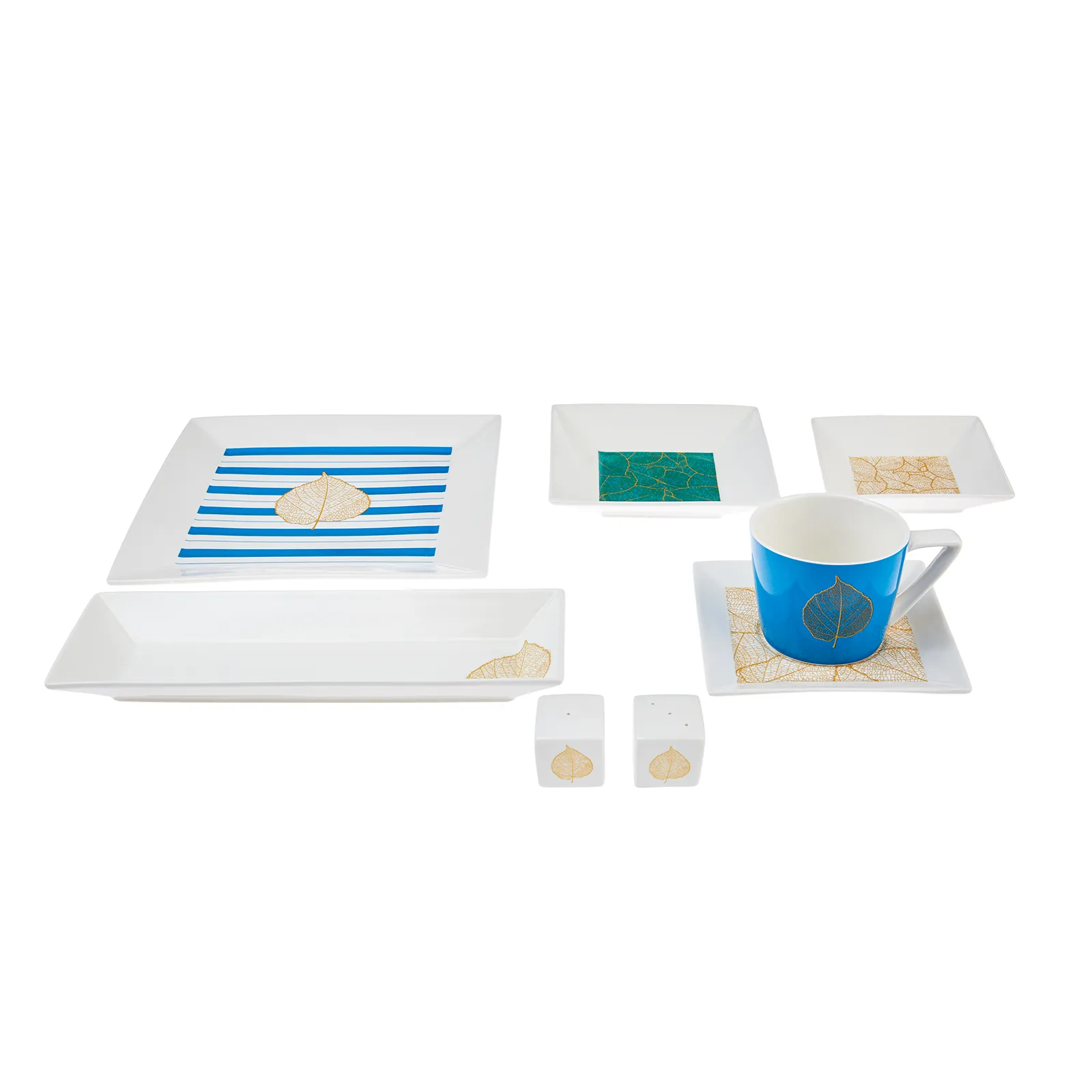 Karaca Ihlamur 32-teiliges Frühstücksset und Servierschalen für 6 Personen – Bild 5