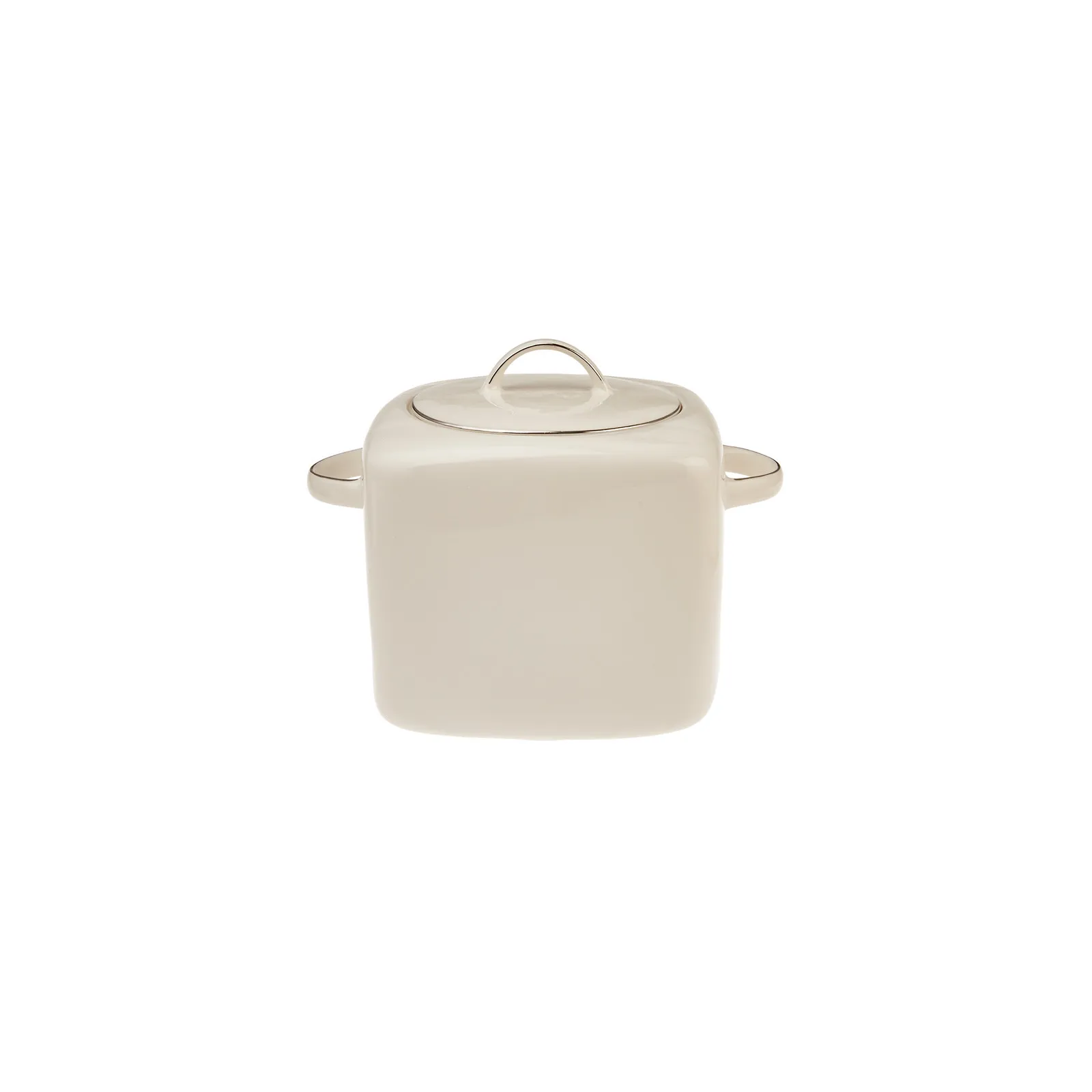 Karaca Lucia Cremegefarbenes 60 Teiliges Platin Tafelservice Für 12 Personen – Bild 5