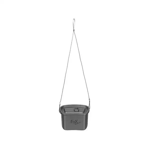 Kochgeschirr mit Klappgriffen Titan 3-teilig – Bild 3