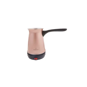 Karaca Elektric Steel Coffee Pot for Turkish Coffee Rosegold