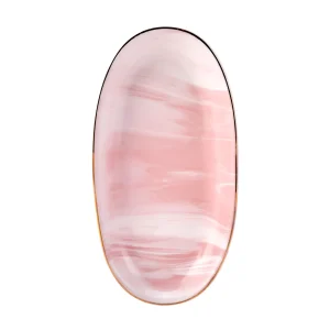 Karaca Marmor Rouge Kleine Servierplatte