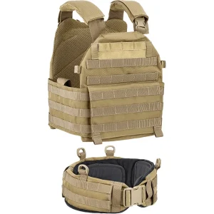 Plattenträger Tactical Vest mit Gürtel