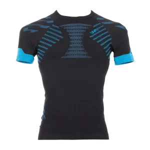 Shortsleeve Running Ultra1 Männer schwarz blau