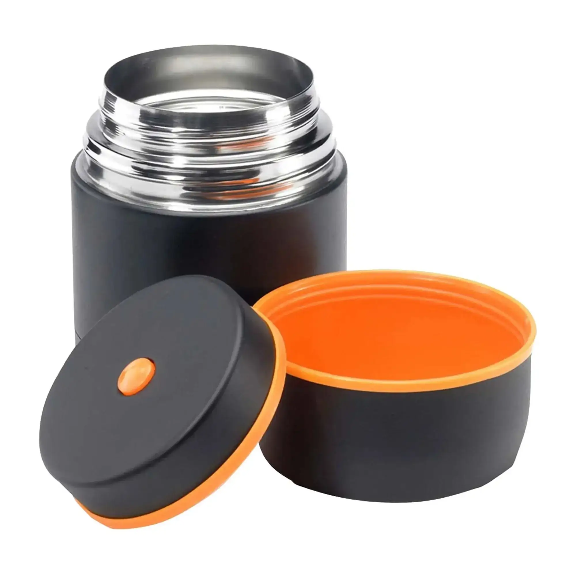 Thermobehälter Food Edelstahl 1 L schwarz – Bild 5