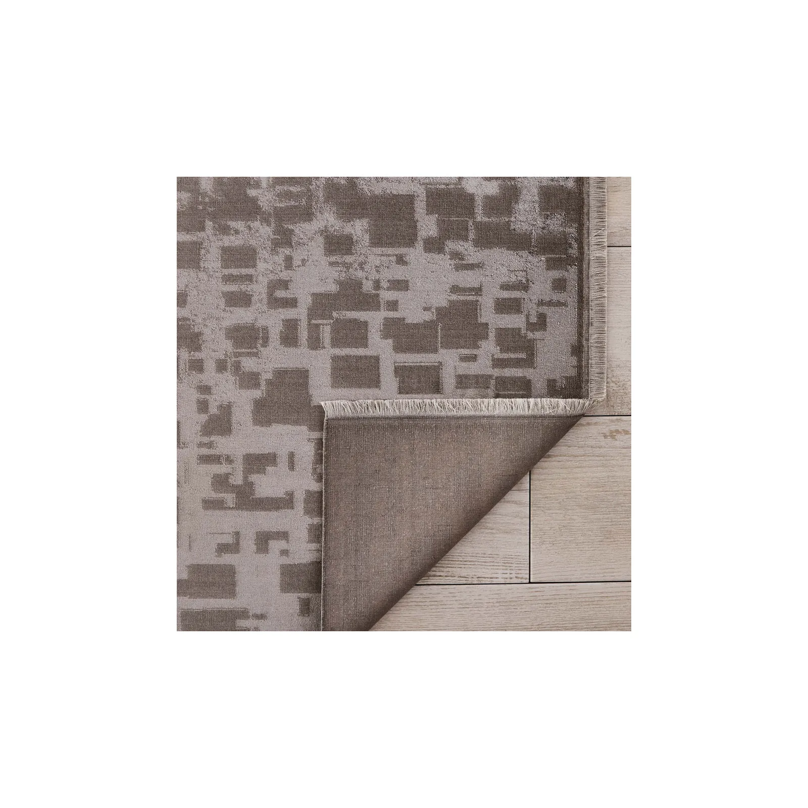 Kaşmir Samt Braun Teppich 200 cm x 290 cm – Bild 3