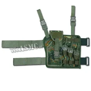 KSK Taktikholster P-8 flecktarn