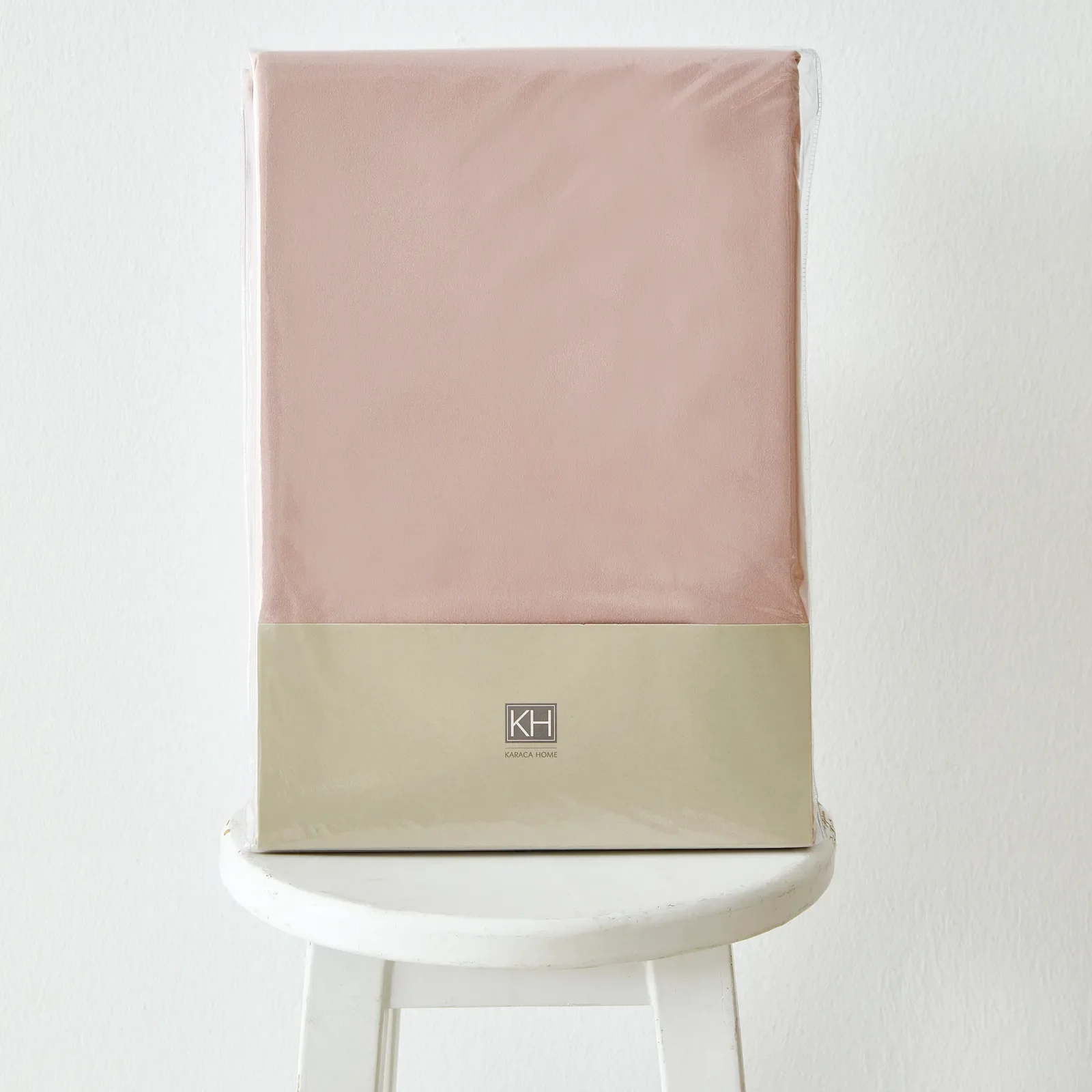 Karaca Home Puderrossa Und Beige Bettbezug Set Doppelt – Bild 4