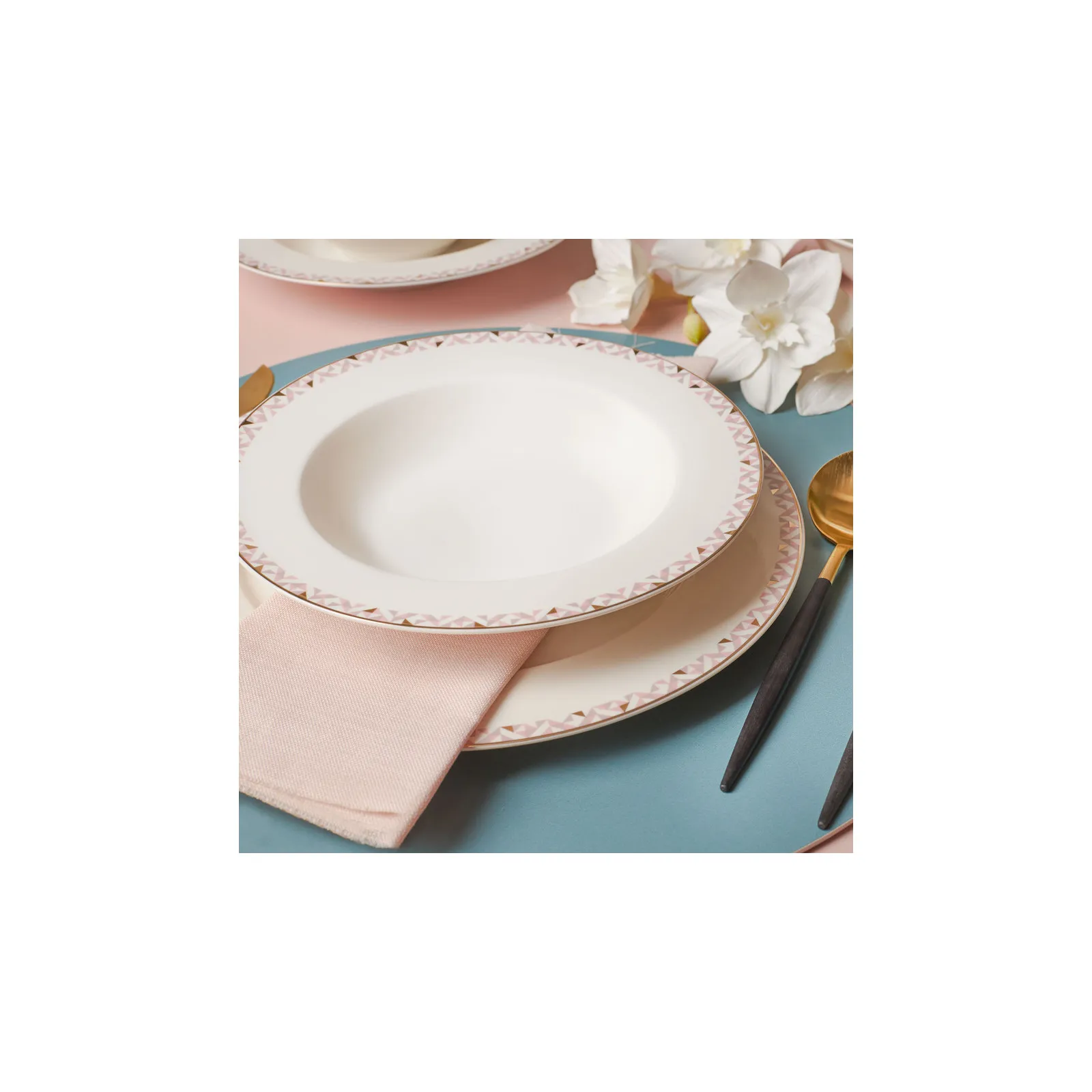 Karaca Lidya 24 Teiliges für 6 Personen Tafelservice – Bild 4