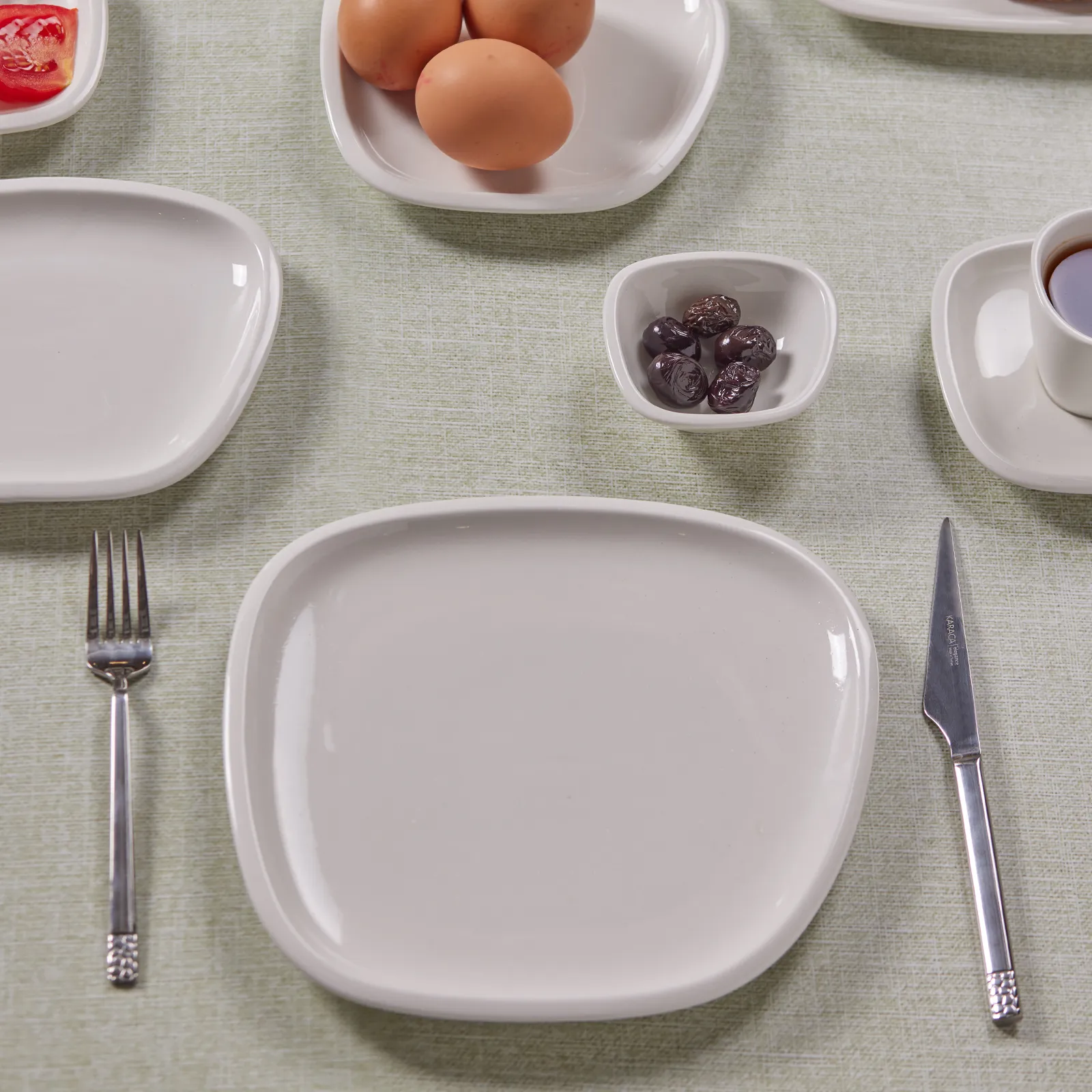 Karaca Lena für 6 Personen Frühstücksset und Servierschalen, 26 Teilig – Bild 4