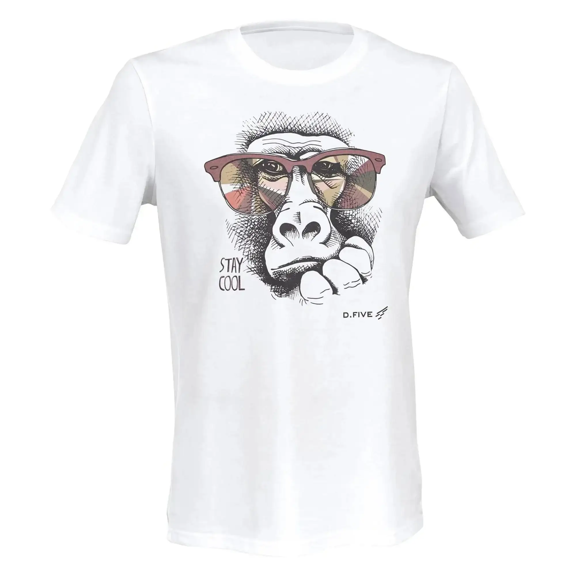 T-Shirt Monkey with Glasses – Bild 2
