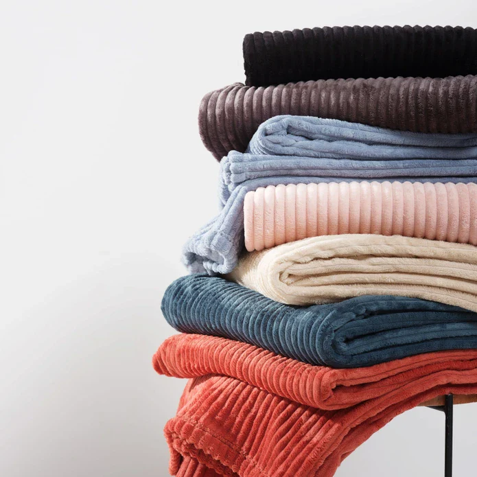 Karaca Home Joena Anthrazit Einzeldecke – Bild 3