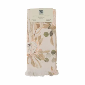 Karaca Home Garden Beige 100% Baumwolle Küchentücher 2er Set 60x40 cm