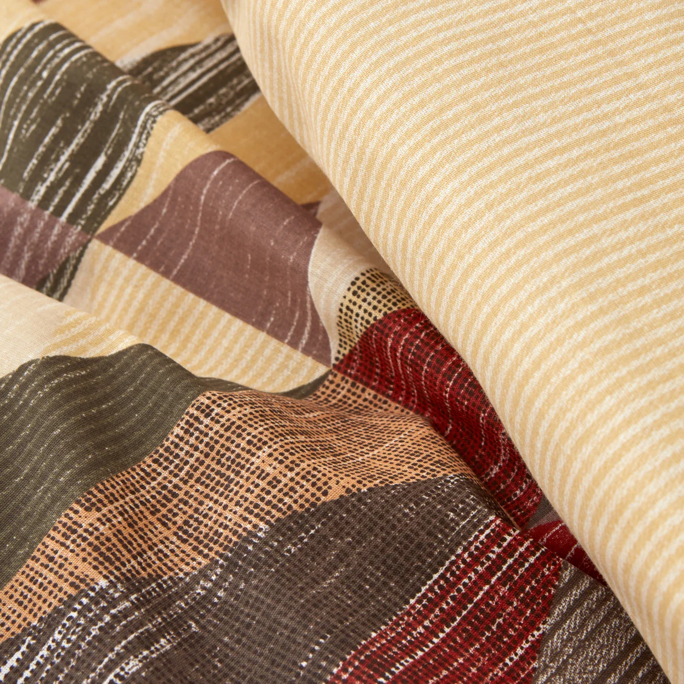 Karaca Home Franela 100% baumwolle doppelbett bettwäsche set mit decken-geschenk – Bild 7