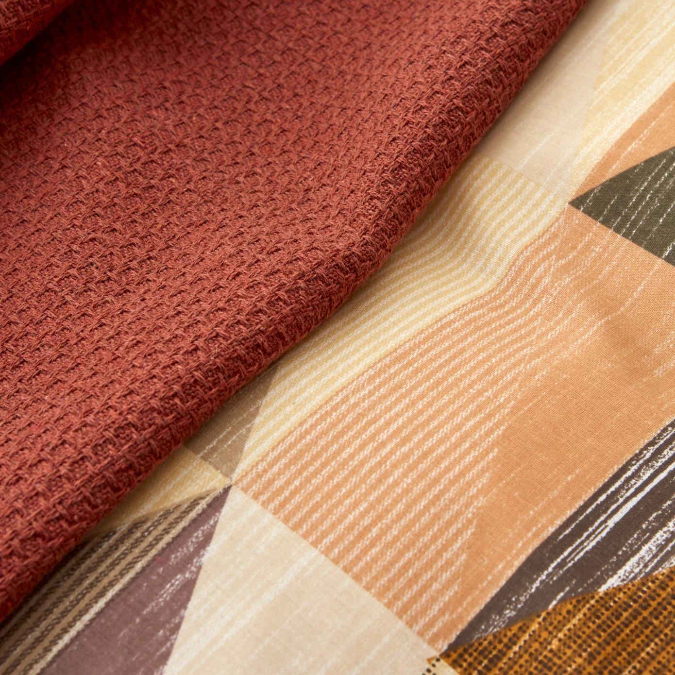 Karaca Home Franela 100% baumwolle doppelbett bettwäsche set mit decken-geschenk – Bild 3