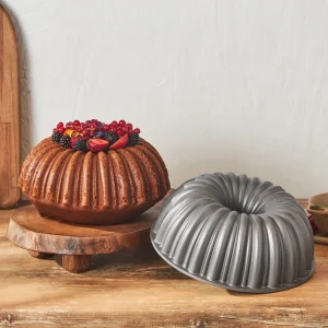 Karaca Cake Pro Geschnittene Gusskuchenform Anthrazit