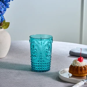 Karaca Moise Acryl Trinkglas, 400 ml, Blau