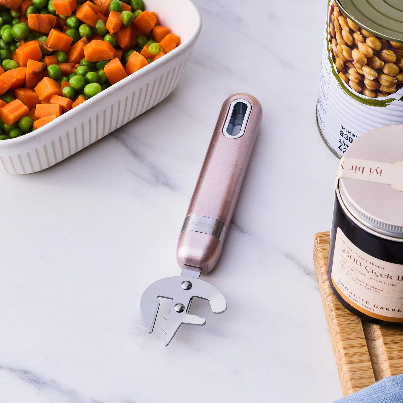 Karaca Mastermaid Dosenöffner Rosegold – Bild 3