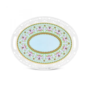 Apricot Nina Ovales Tablett