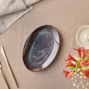 Karaca New Black Galactic 24 cm Servierplatte