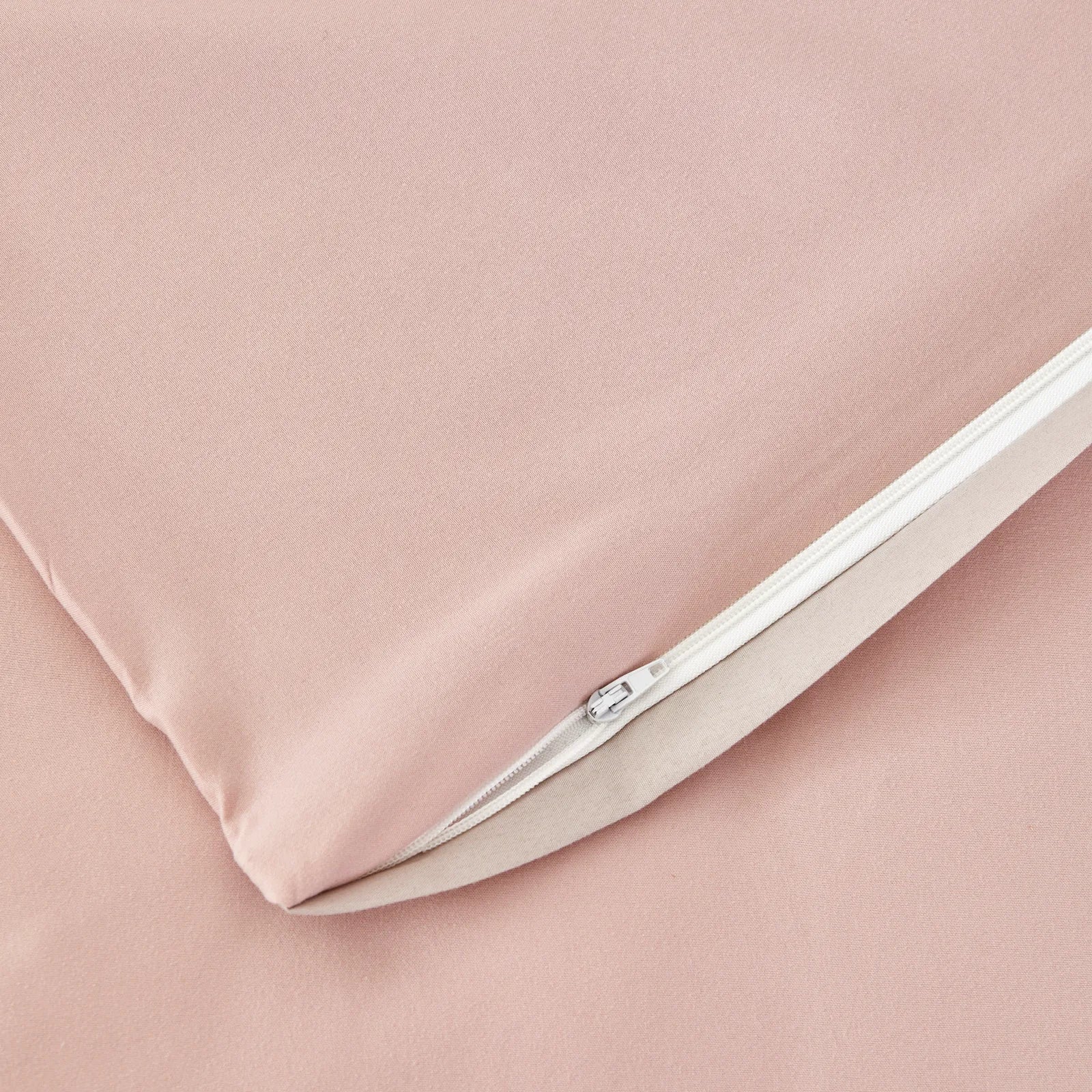 Karaca Home Puderrossa Und Beige Bettbezug Set Doppelt – Bild 8