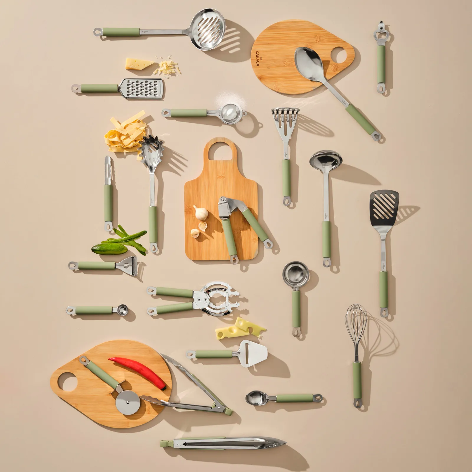 Karaca Lana Green Walnuss Knacker – Bild 2