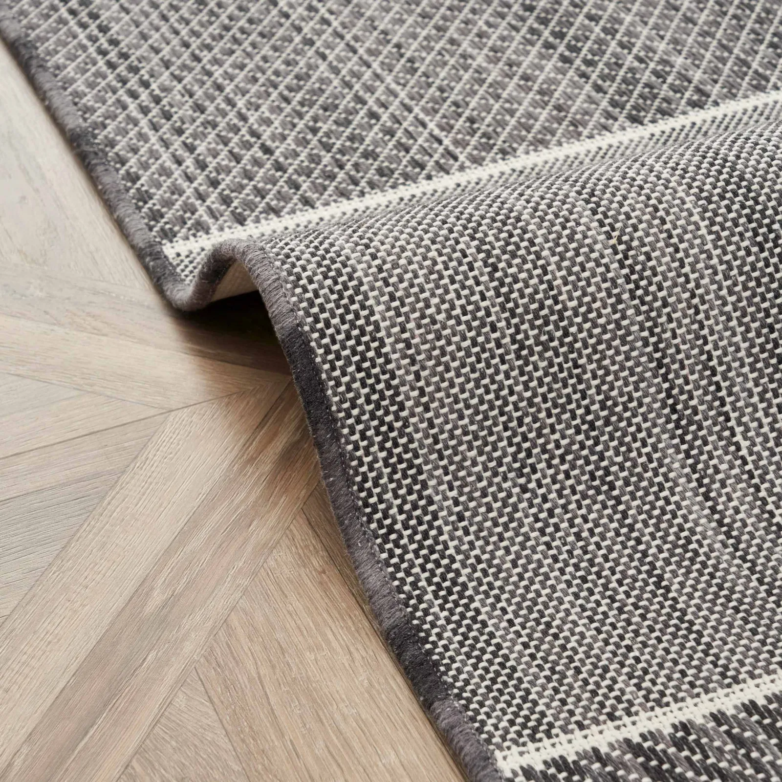 Kaşmir Halı Dogasever Recycelte Baumwollteppiche Karstik 80x150 cm – Bild 2