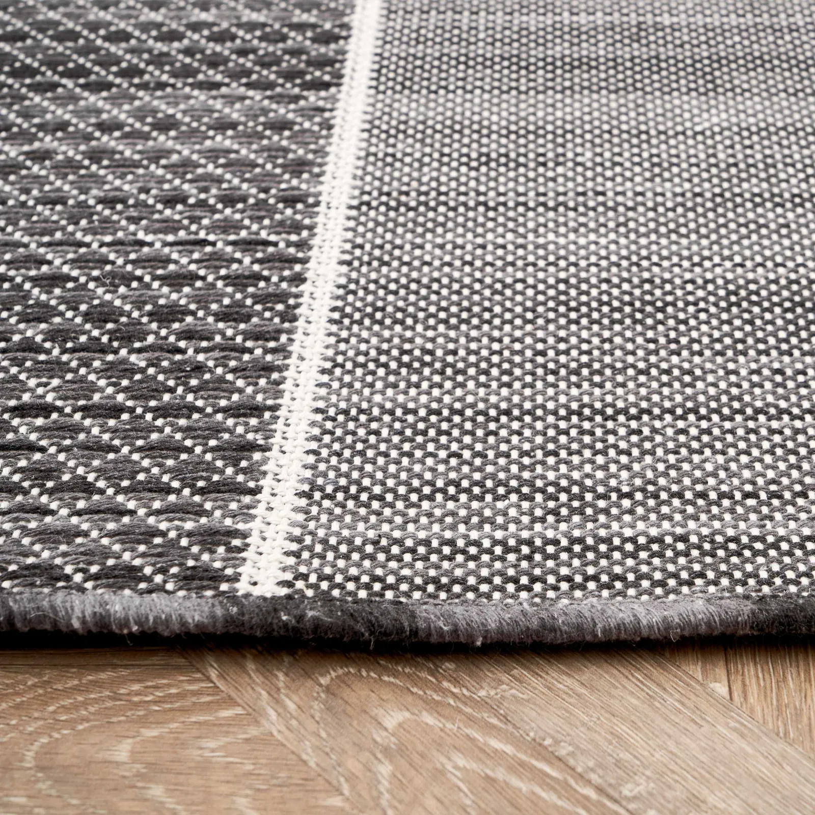 Kaşmir Halı Dogasever Recycelte Baumwollteppiche Karstik 80x150 cm – Bild 4