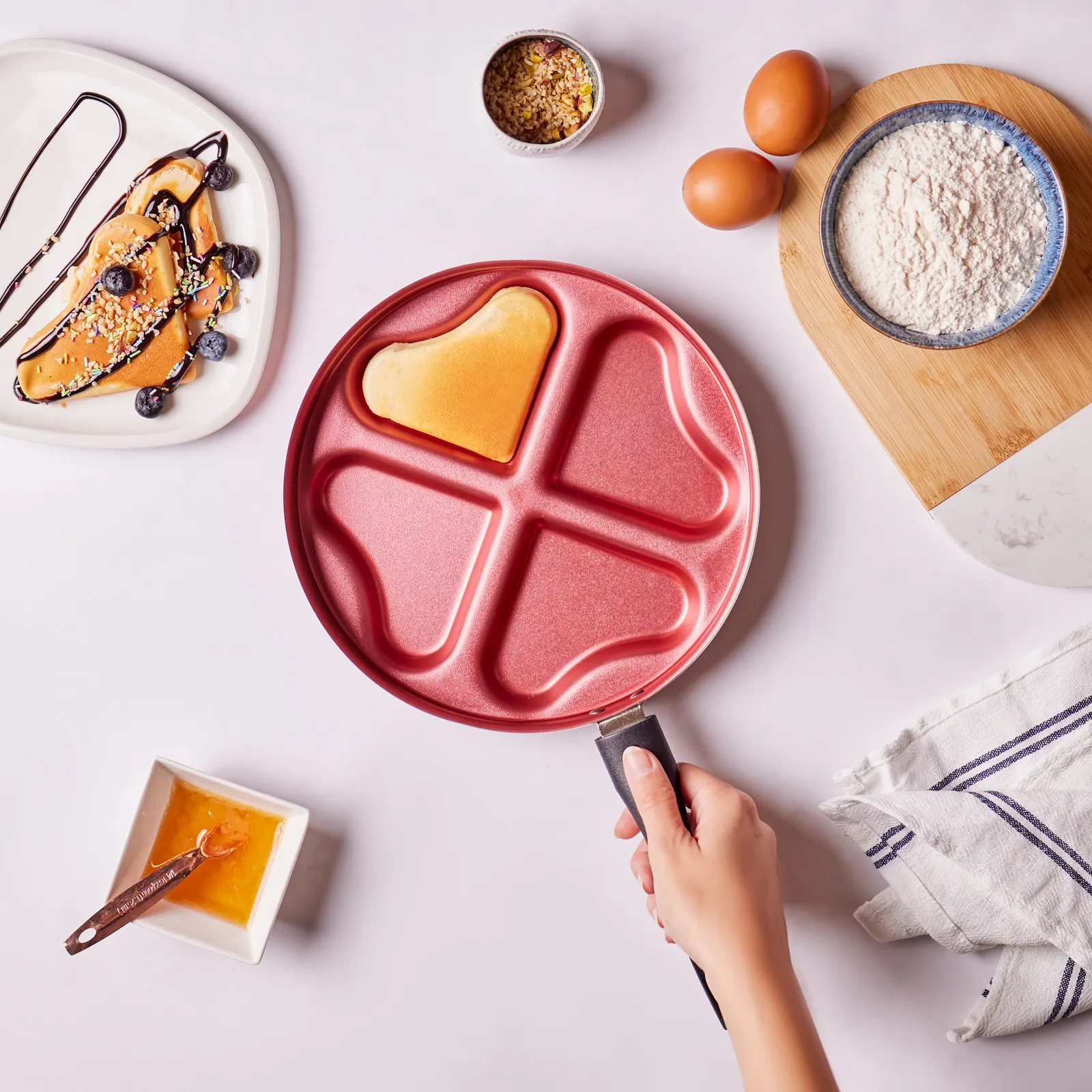 Karaca Arya Love Pfannkuchenform – Bild 2