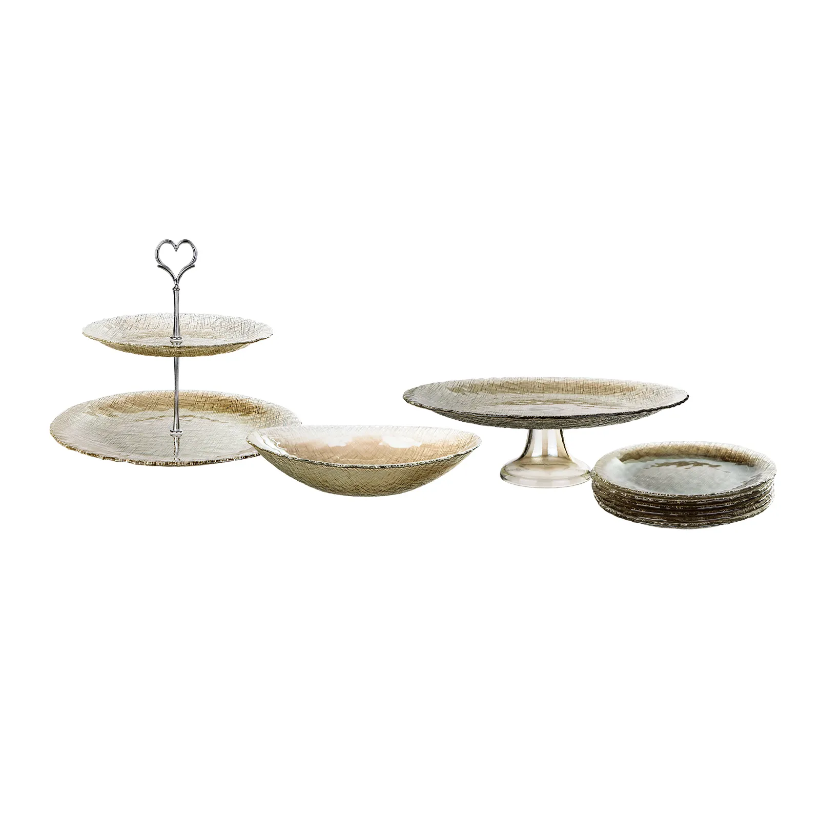 Karaca Le Mans 9-teiliges Dessert/Kuchen Set – Bild 3