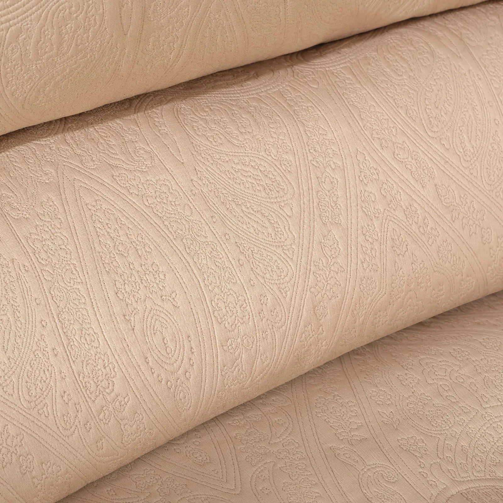 Karaca Home Lafel Beige Doppelbettdecke Set – Bild 4