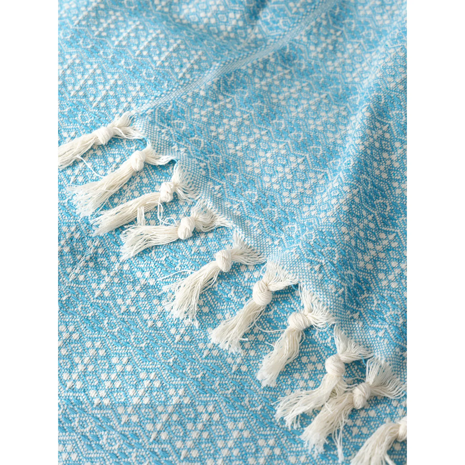 Karaca Home Destina Türkis Bettdecke für zwei Personen – Bild 2