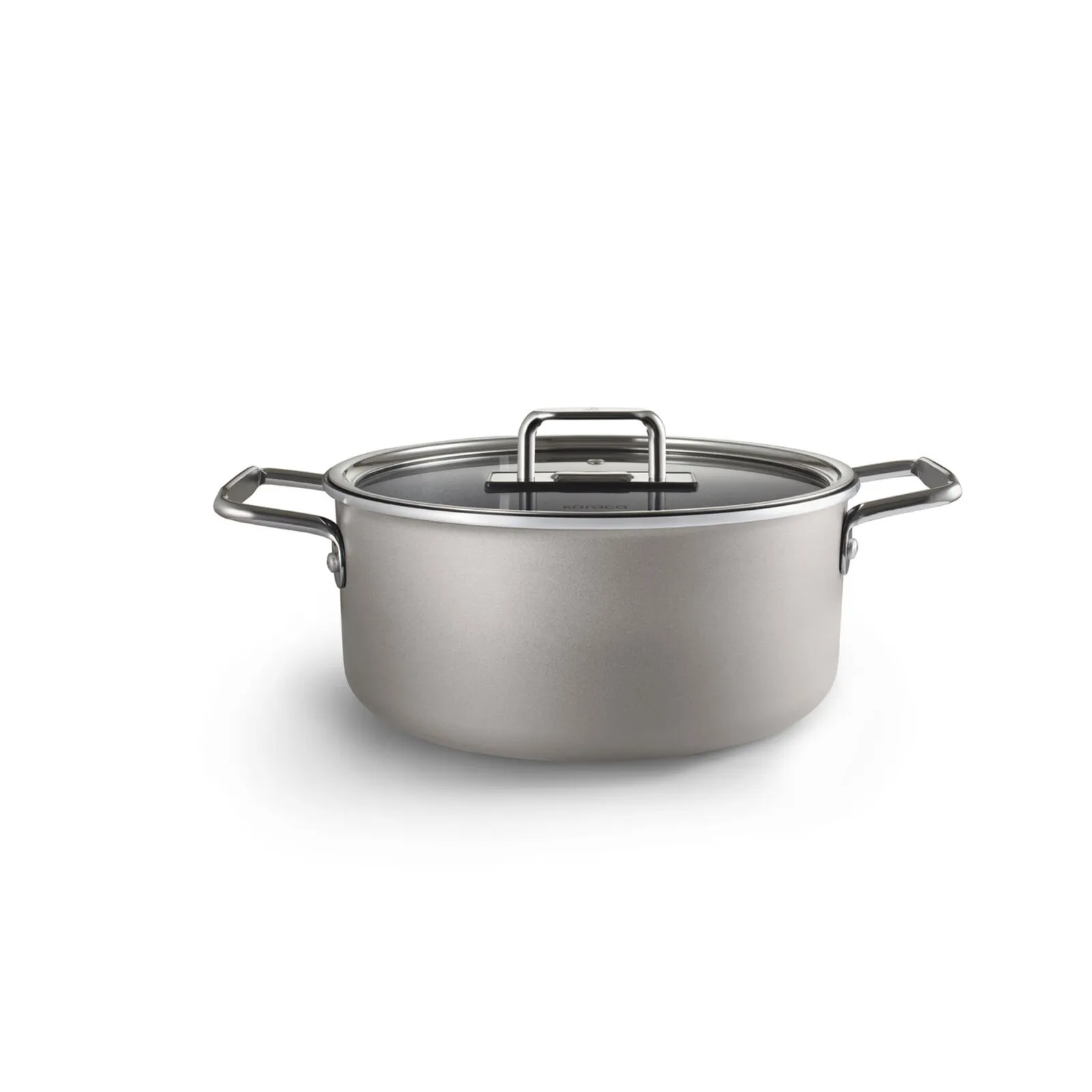 Karaca Mastermaid BioDiamond 9-teiliges Kochtopfset Beige – Bild 3