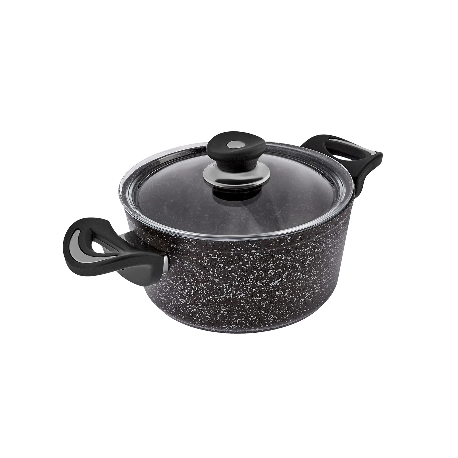 Karaca Defne Bio Granit 4-teiliges Midi Kochtopfset Schwarz – Bild 9