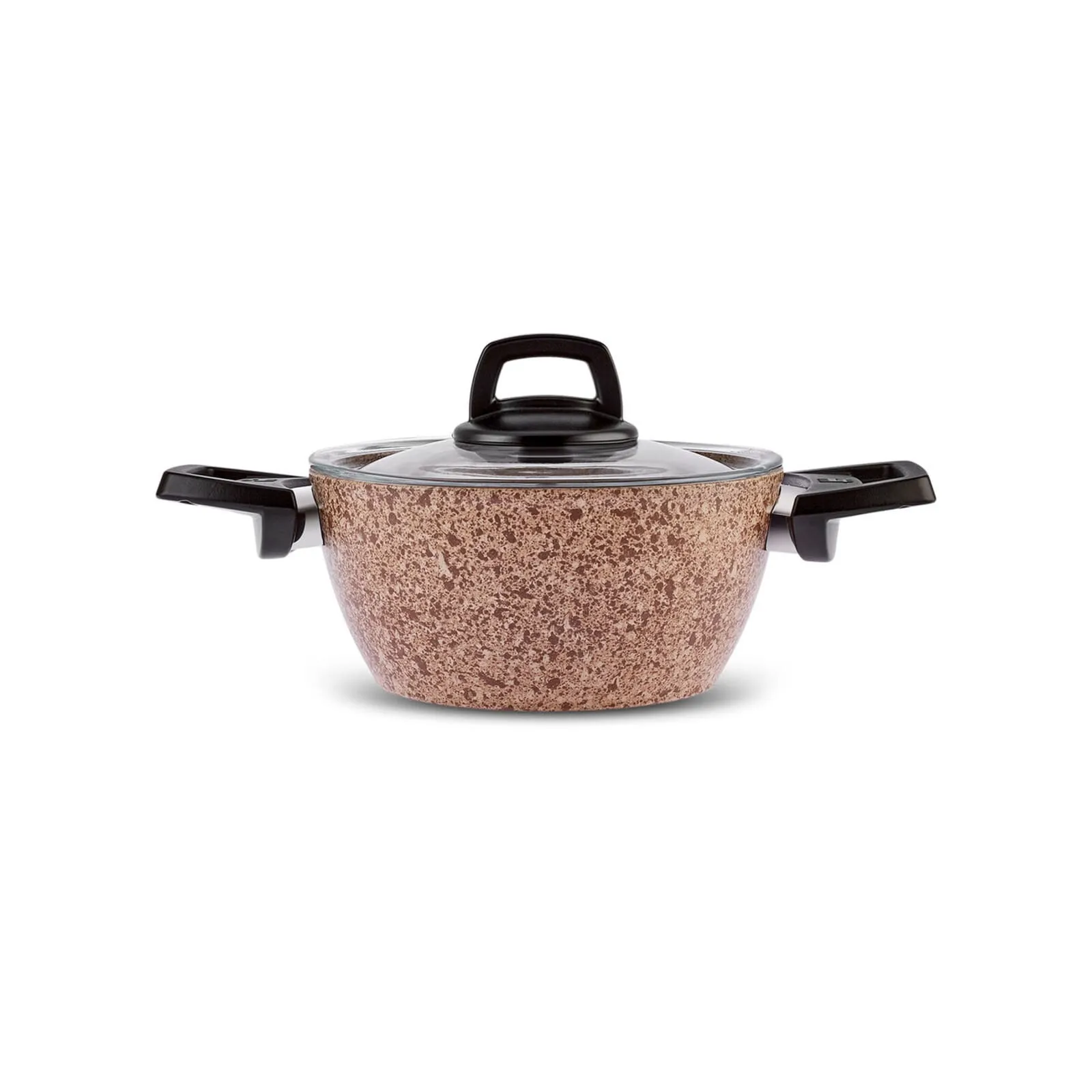 Karaca Bio Granit Holzstein 9-teiliges Kochgeschirrset – Bild 6