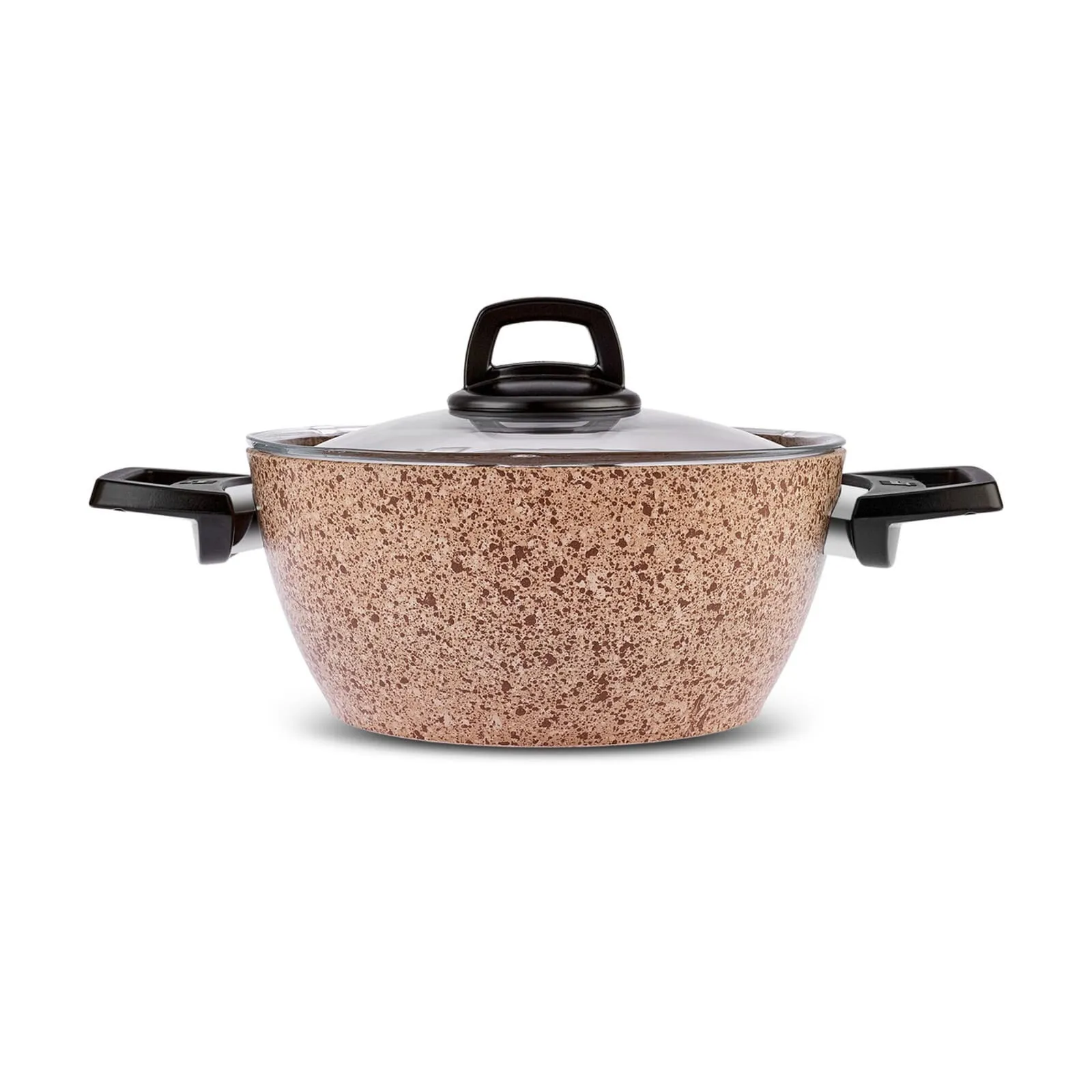 Karaca Bio Granit Holzstein 9-teiliges Kochgeschirrset – Bild 7