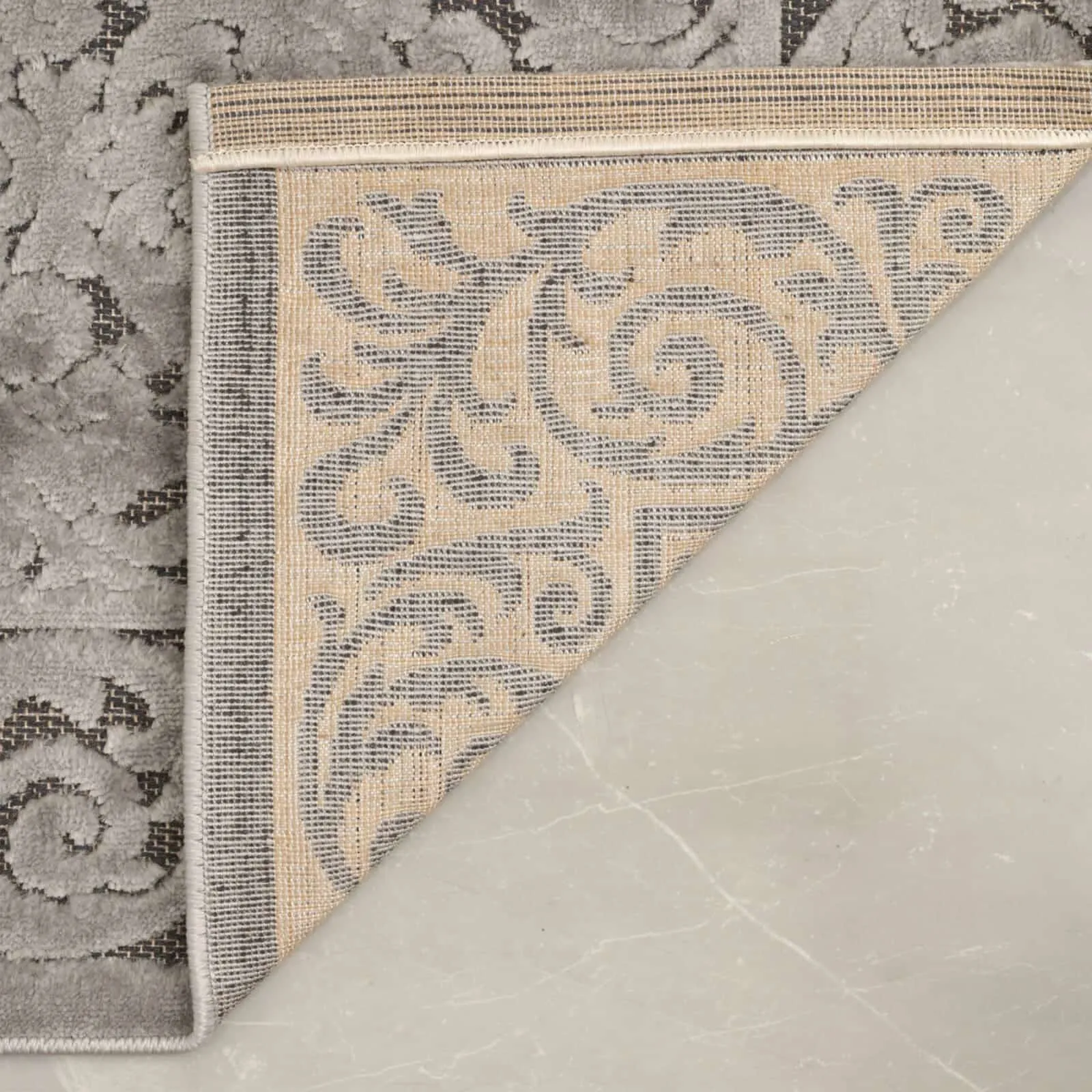 Kasmir Teppich 7/24 Königin Victoria Grau 160x230 cm – Bild 2