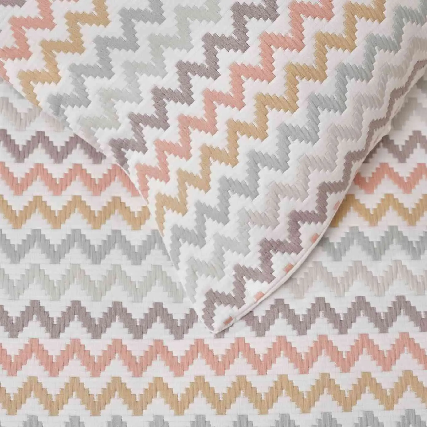 Karaca Home Moddy Terracota Einzelne Tagesdecke Set – Bild 2