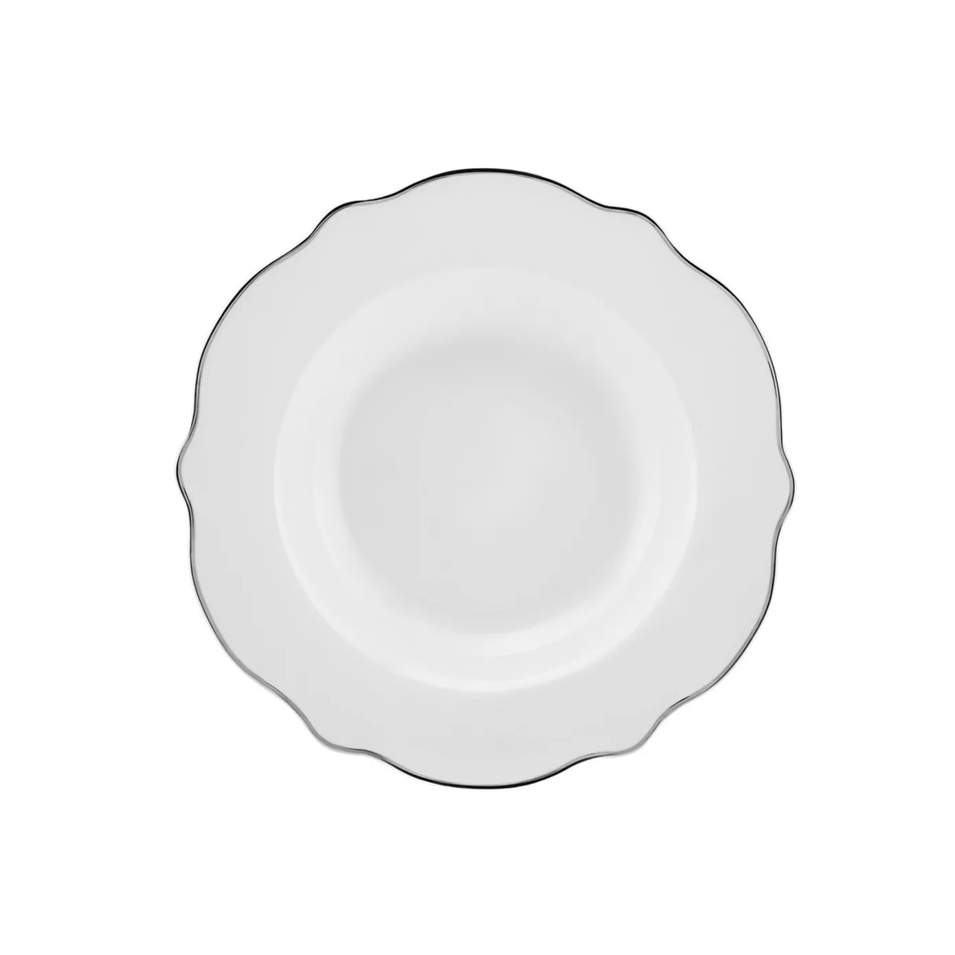 Karaca Daisy Platinium Wave Shape Servierteller 27-teiliges 6 Pers. Geschirr-Set – Bild 3