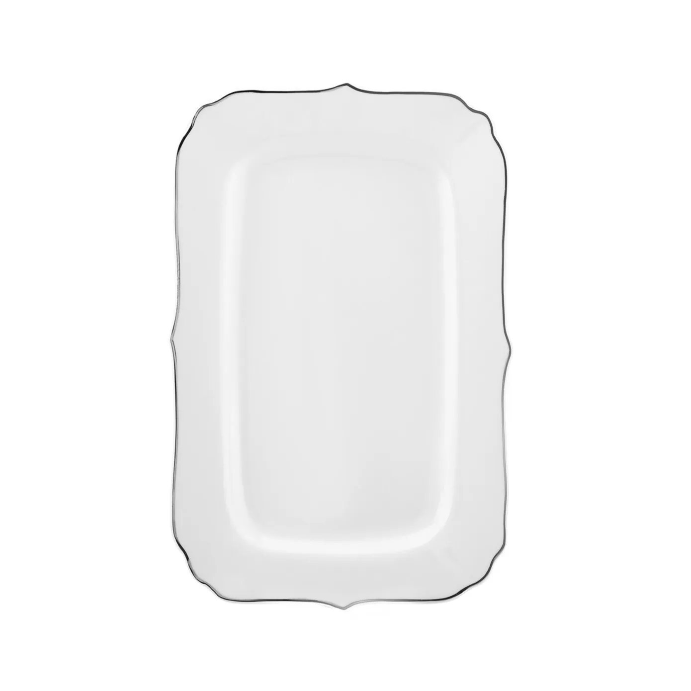 Karaca Daisy Platinium Wave Shape Servierteller 27-teiliges 6 Pers. Geschirr-Set – Bild 6