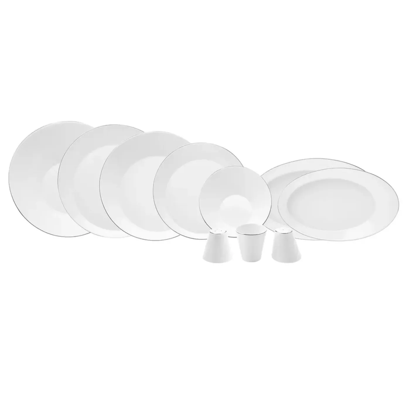 Karaca x Hussein Chalayan Streamline Sun Path 59-Teiliges 12-Personen Geschirrset – Bild 4