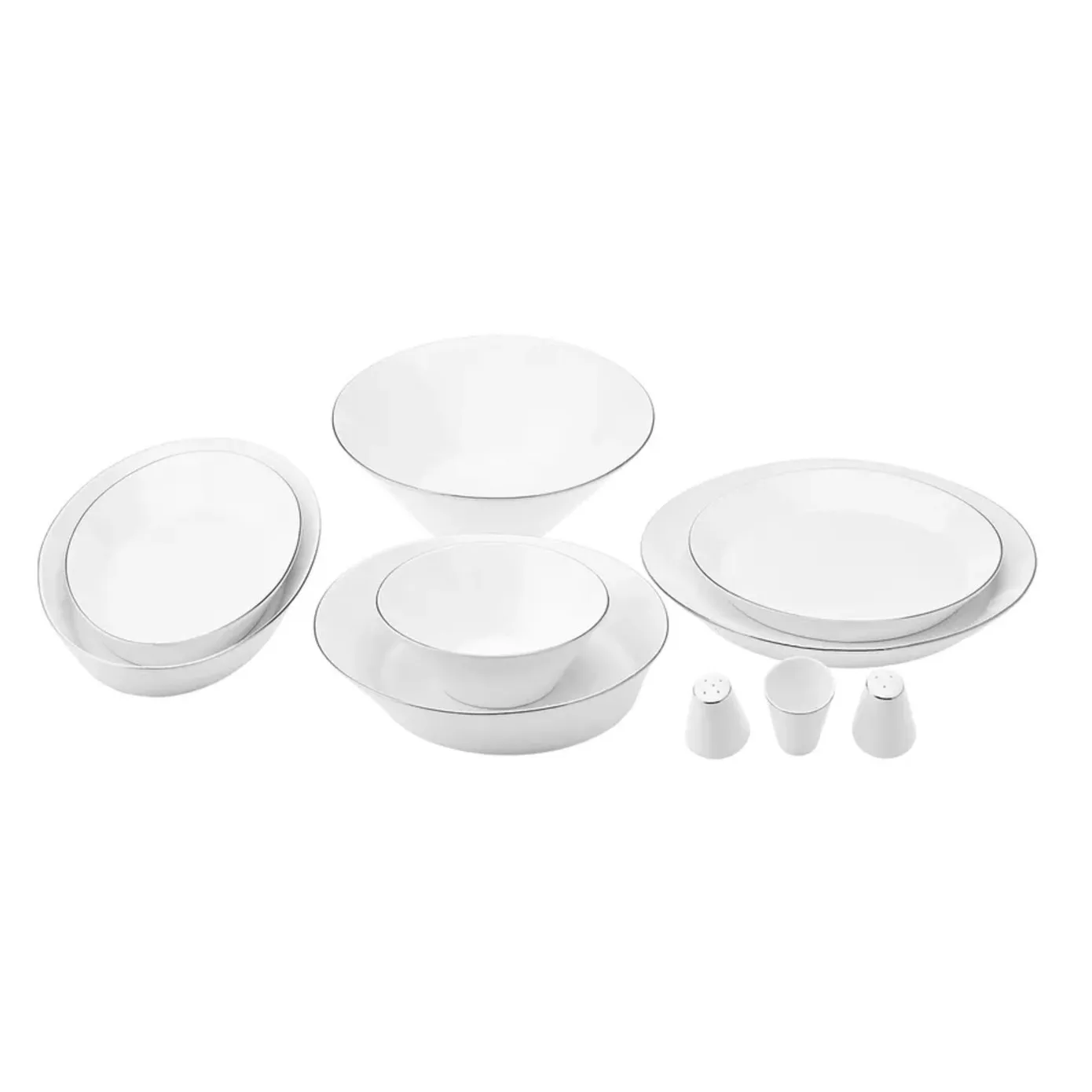 Karaca x Hussein Chalayan Streamline Sun Path 59-Teiliges 12-Personen Geschirrset – Bild 5