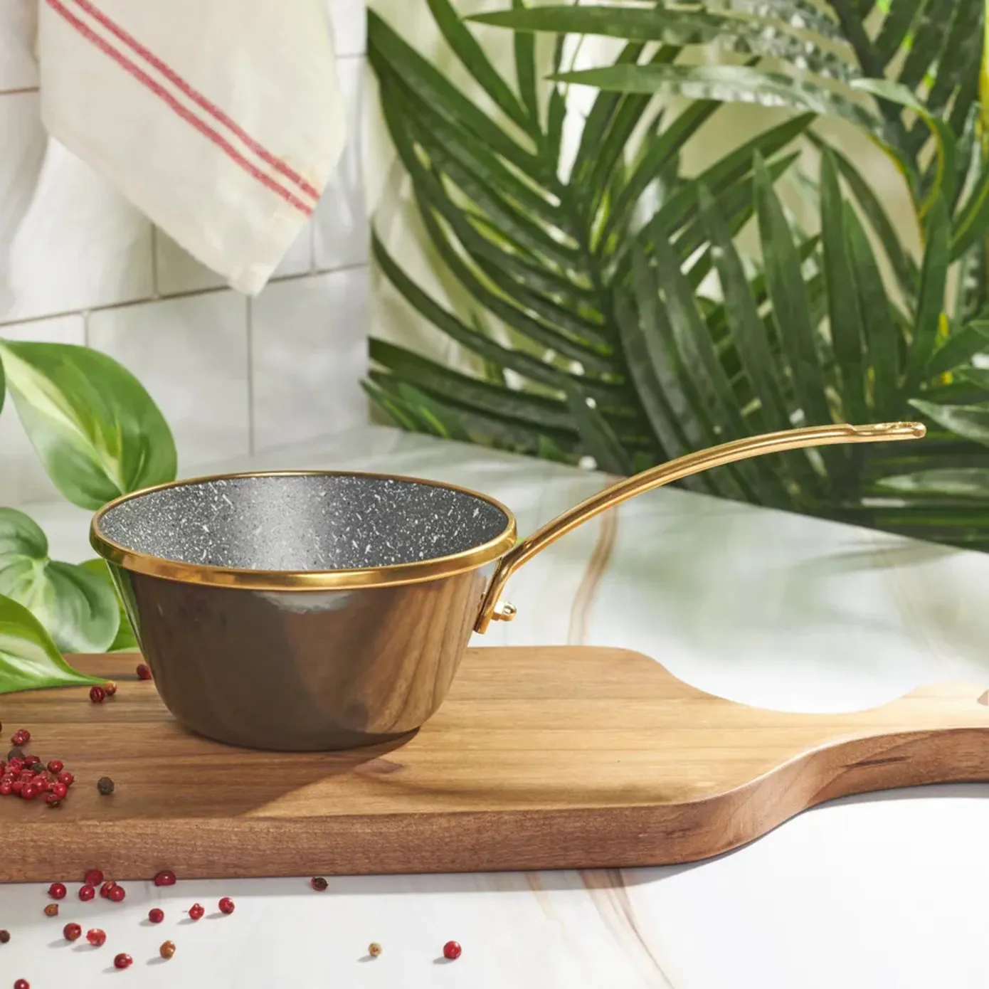 Karaca Troy Konischer Saucenhalter Schwarz 14 cm – Bild 2