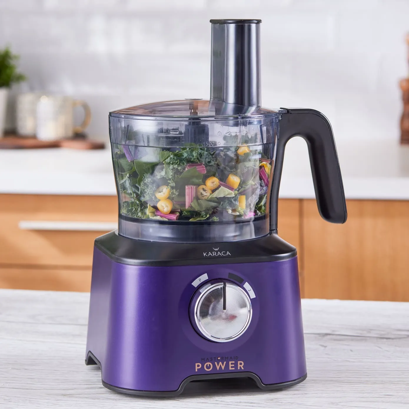 Karaca Mastermaid Power Multifunktionsset 10 in 1 Lebensmittelzubereitung 2000W Lila – Bild 7