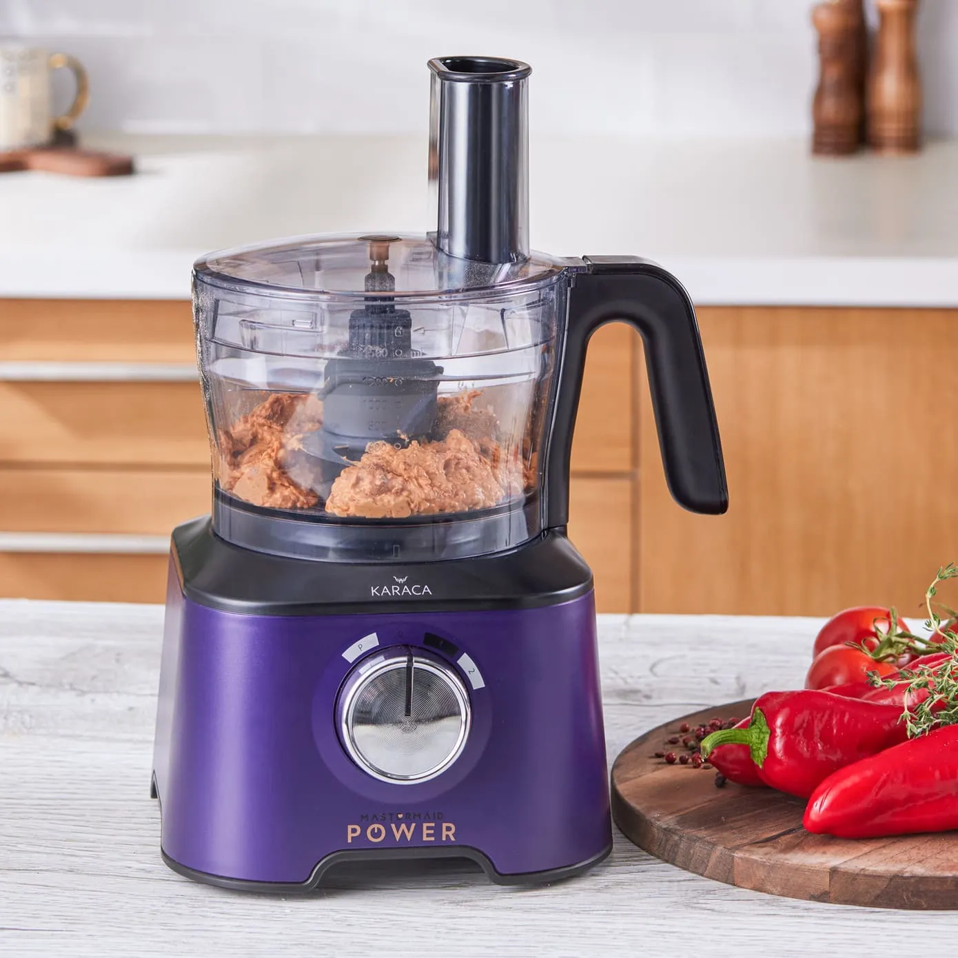 Karaca Mastermaid Power Multifunktionsset 10 in 1 Lebensmittelzubereitung 2000W Lila – Bild 9