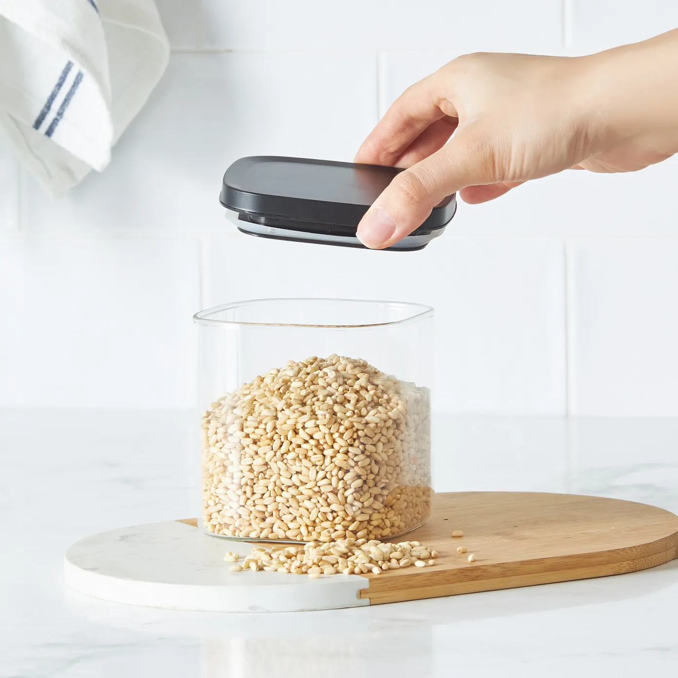 Karaca Bloom Vakuum Glas Vorratsbehälter 800 ml – Bild 2