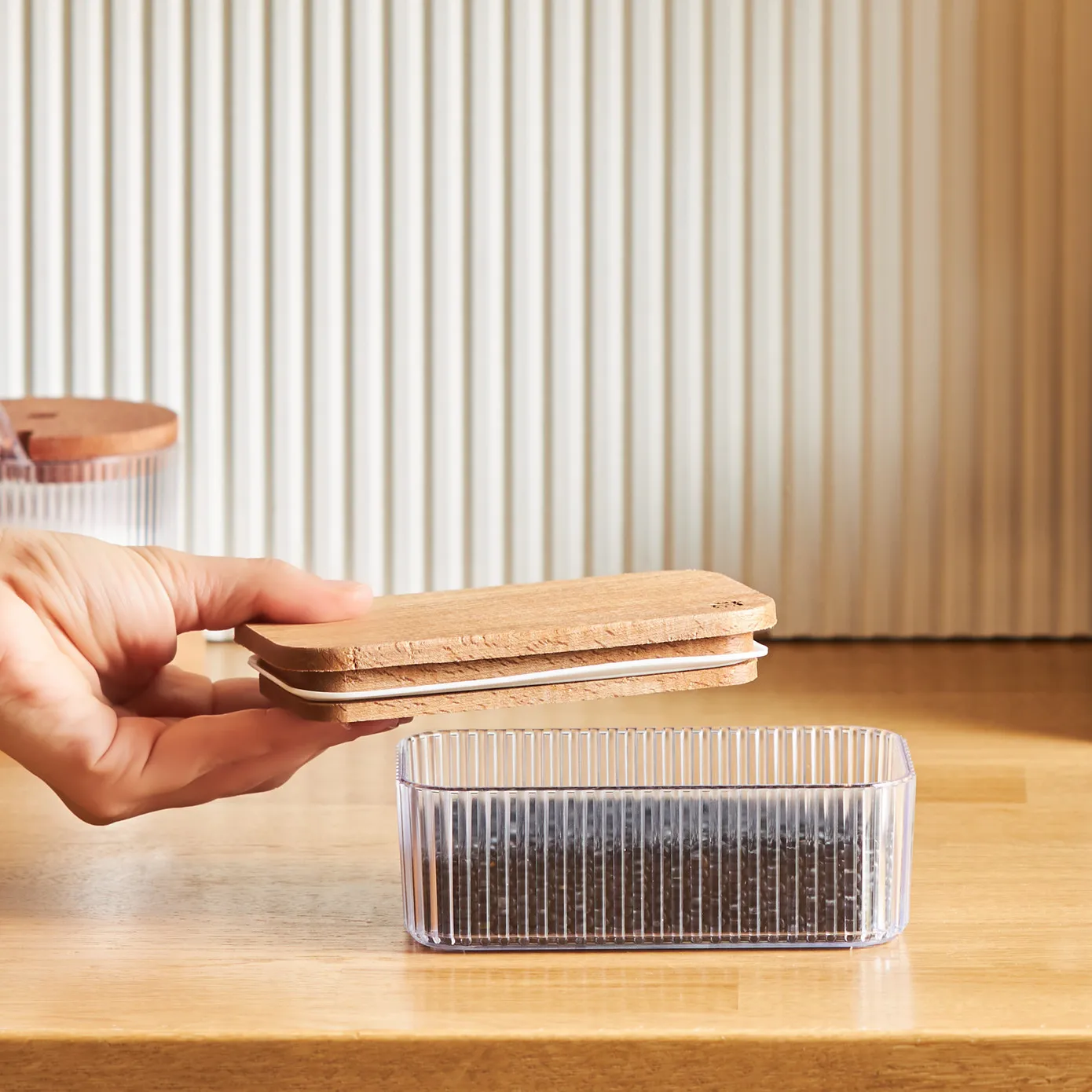 Karaca Massimo Transparenter Vorratsbehälter 500 ml – Bild 4