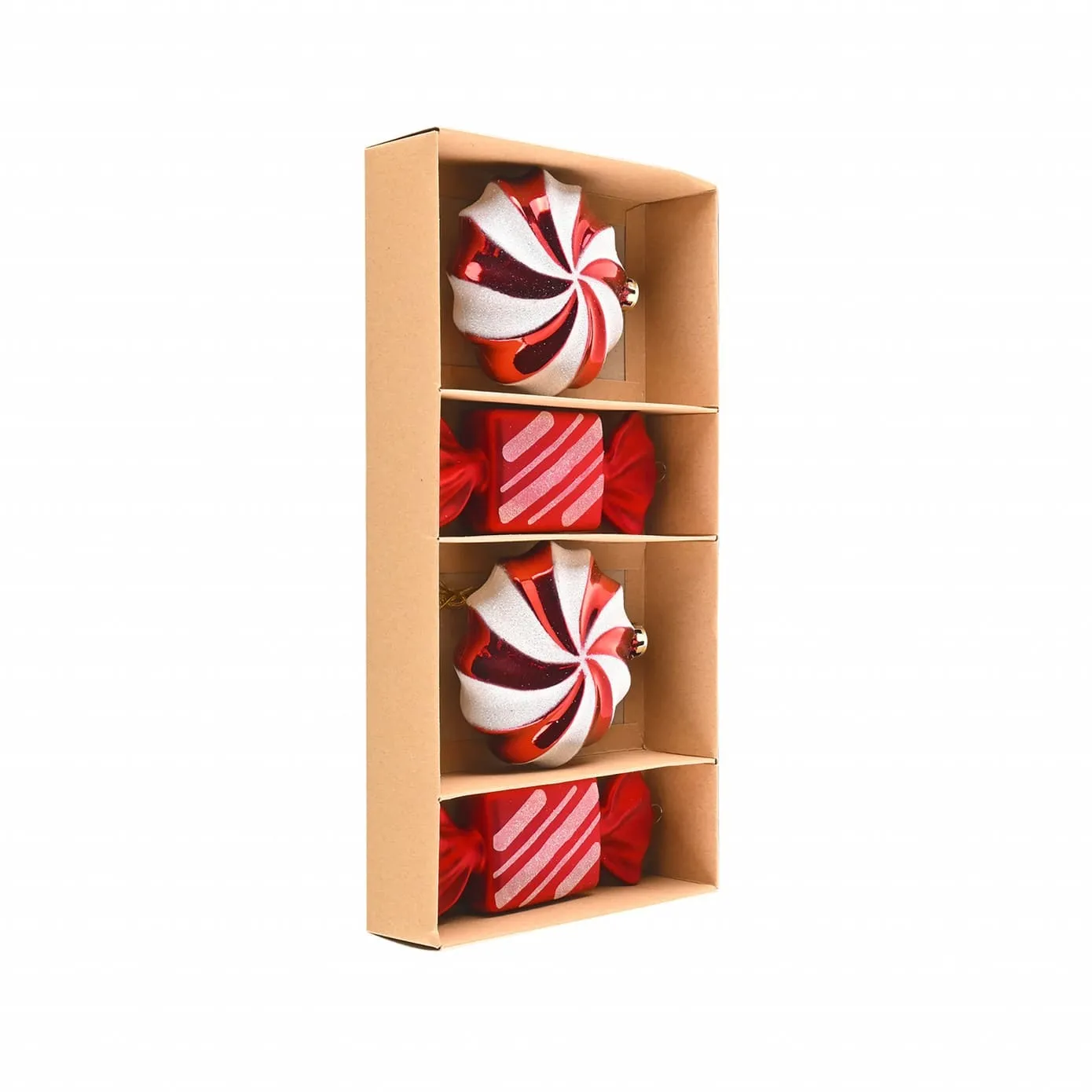 Karaca Home Weihnachten Süßigkeiten Baumschmuck Set, 4 Teilig – Bild 5