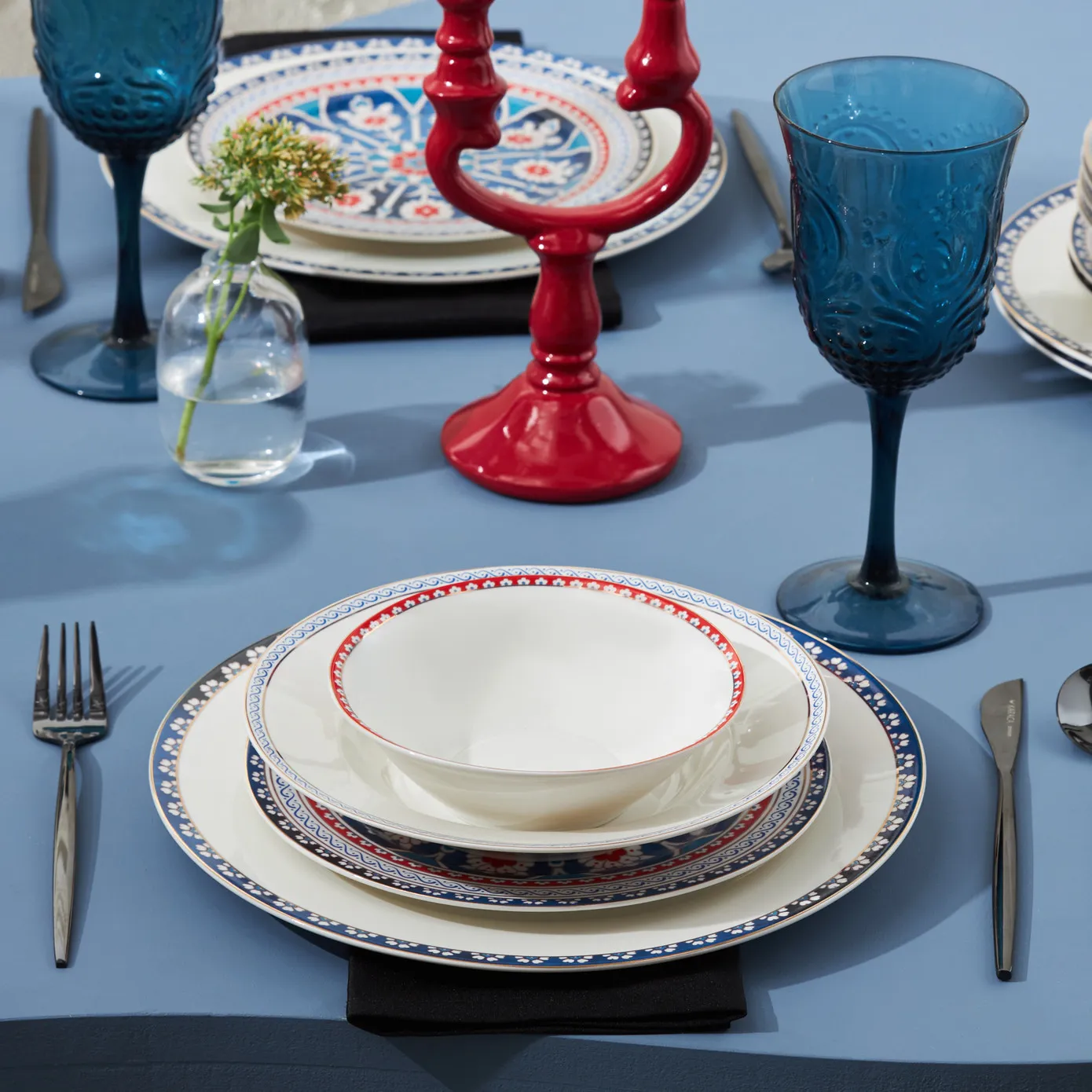 Karaca Ancient New Generation Bone Geschirrset, 6 Personen, 24 Teilig – Bild 3